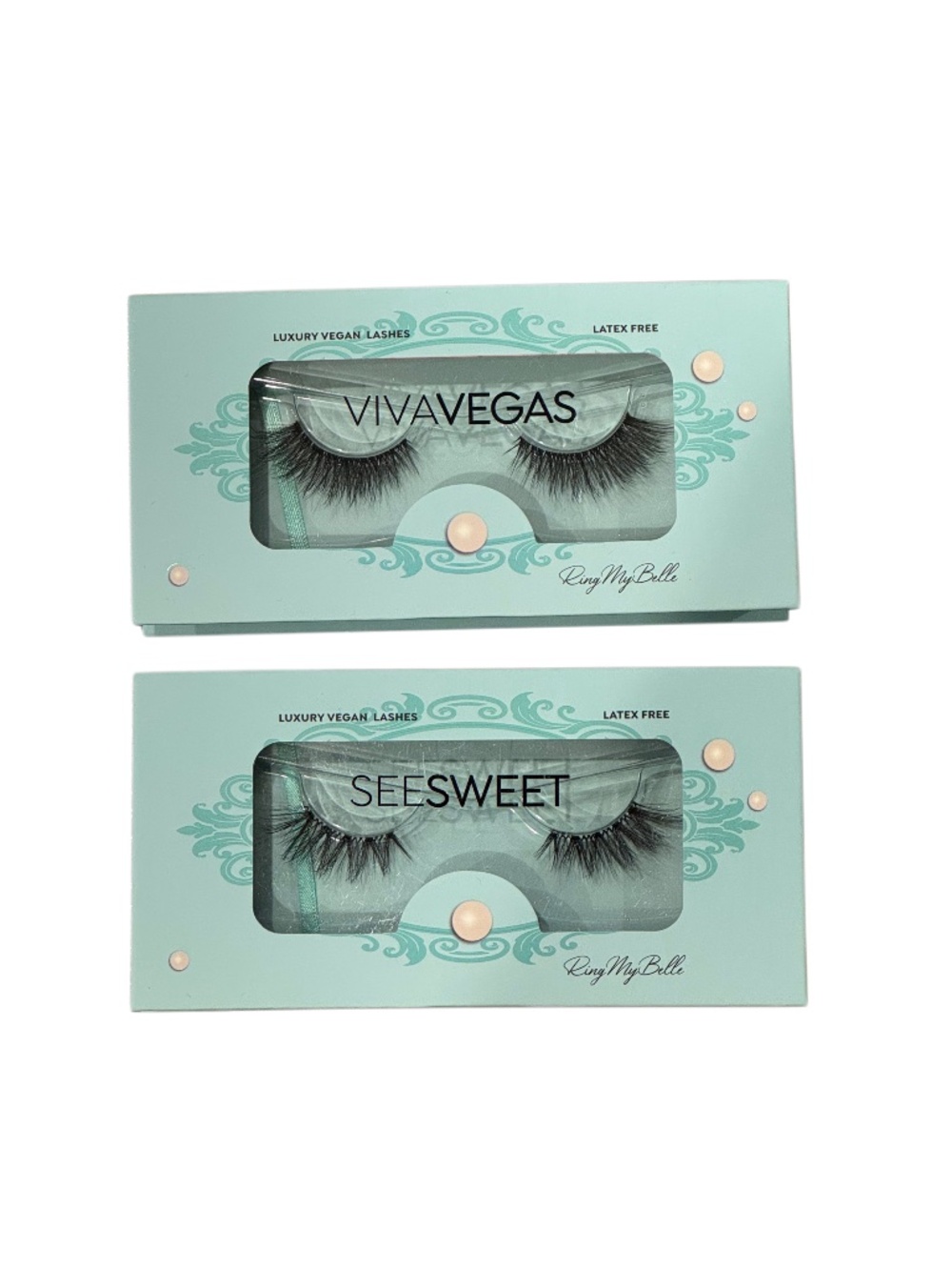2 Pairs Vegan Latex Free Lashes